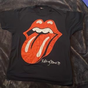 Vintage authentic Canadian Rolling Stones 1989 tour shirt
